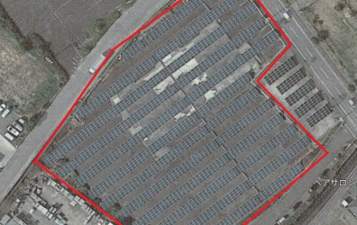 2012 牧之原市【細江】太陽光 鉄骨 546.5 kw