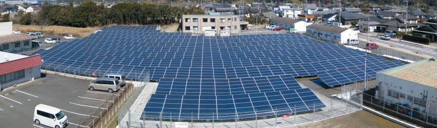 2014 御前崎市【池新田】太陽光 鉄骨 521.6 kw