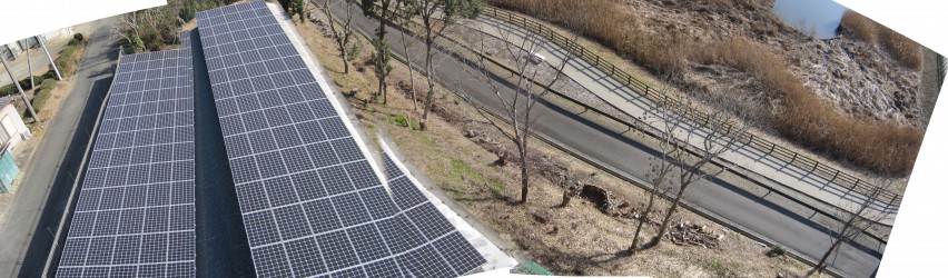 2015 袋井市【諸井】太陽光 鉄骨 41.6 kw