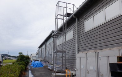 2020 屋根上点検用 独立型 タラップ【掛川市】建築一式